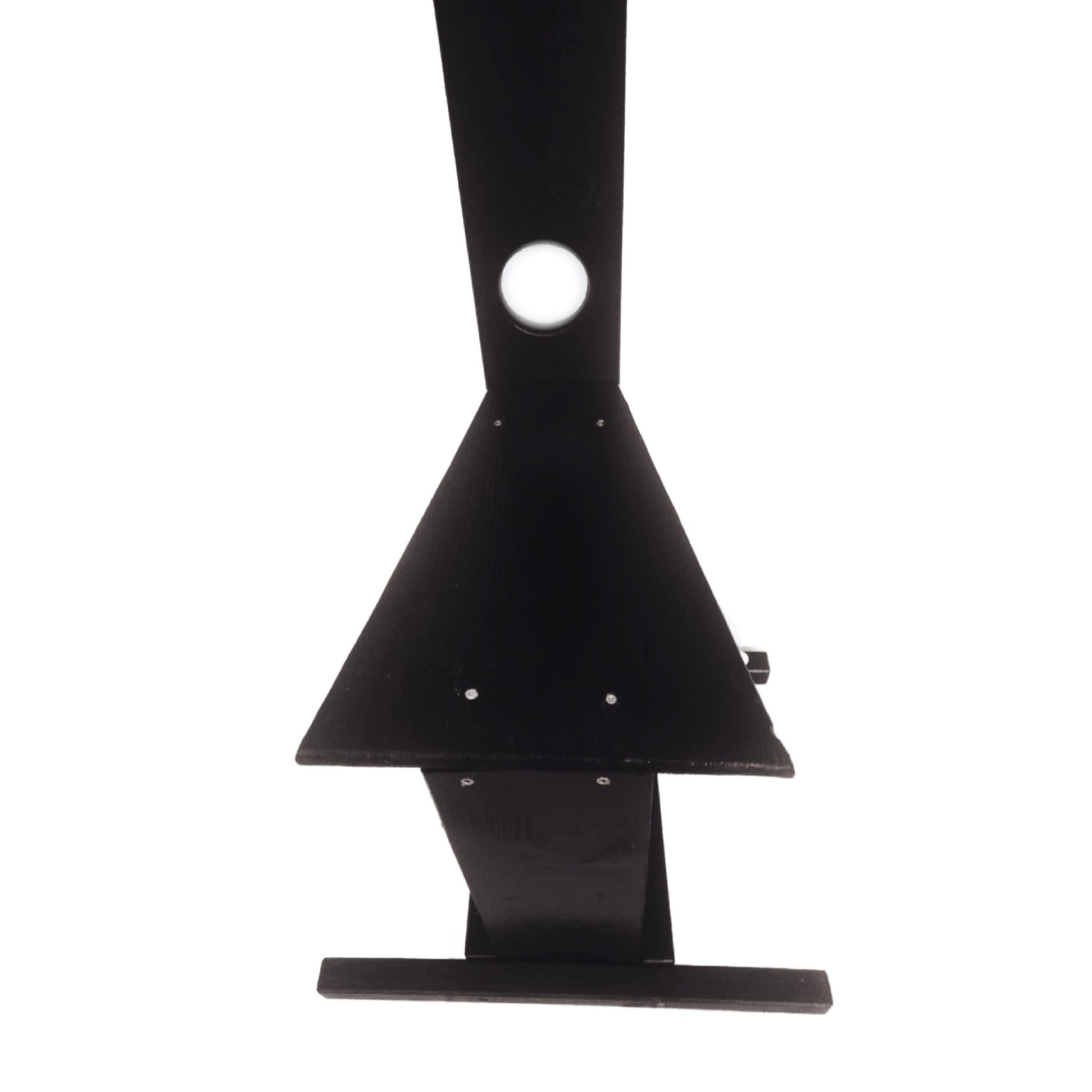 CBT - Stuhl Mittelalter schwarzlackiert