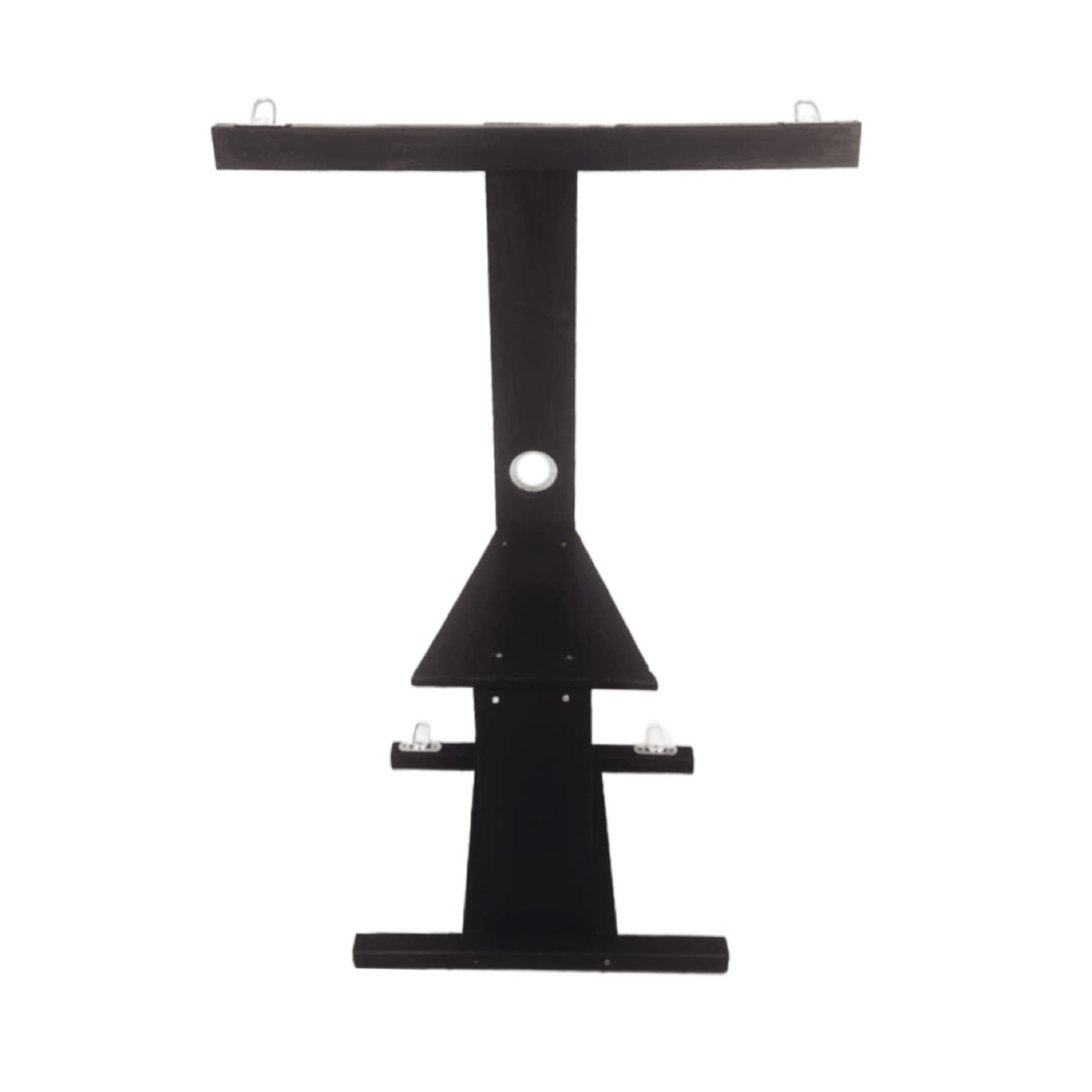CBT - Stuhl Mittelalter schwarzlackiert