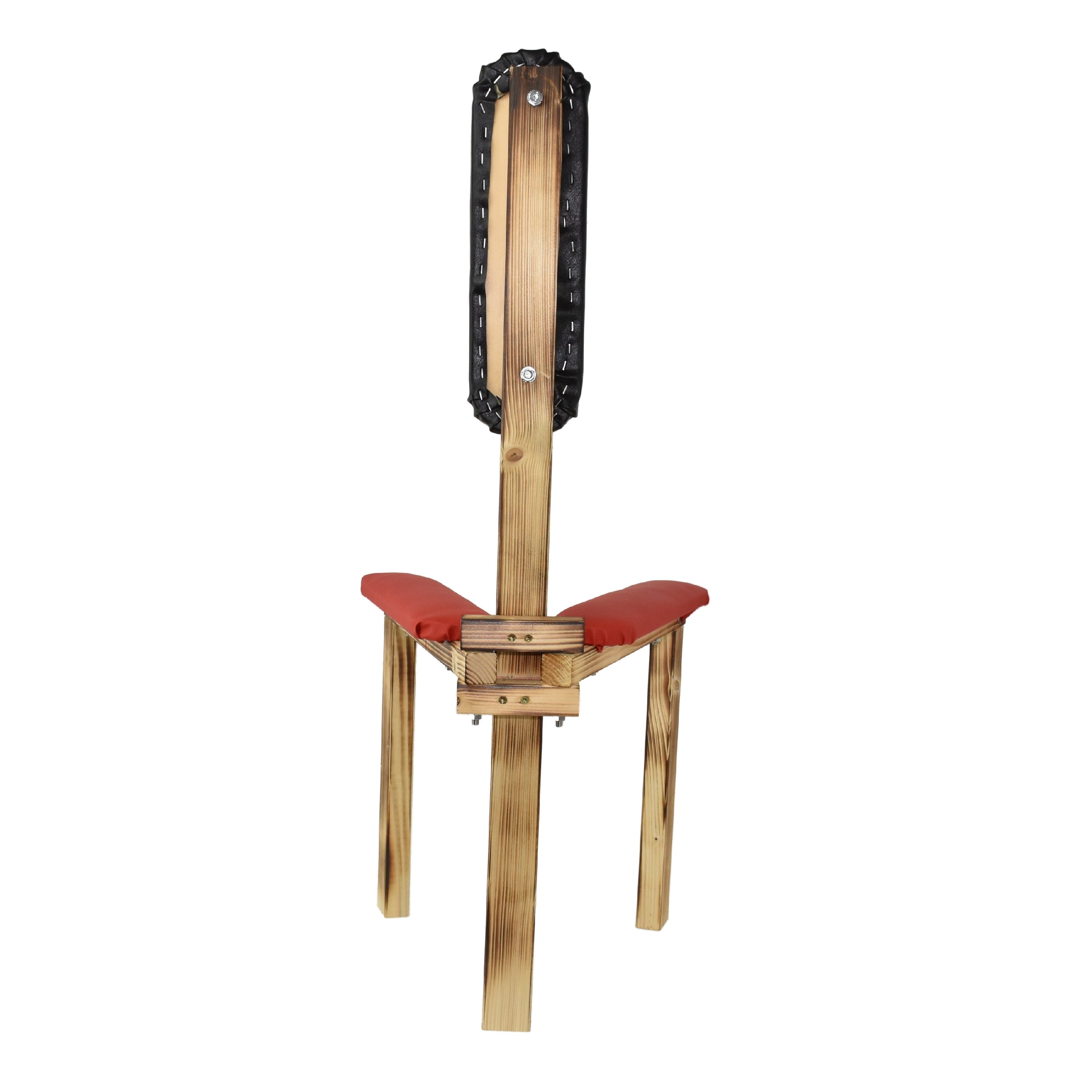 Female Bondage Chair schwarz lackiert