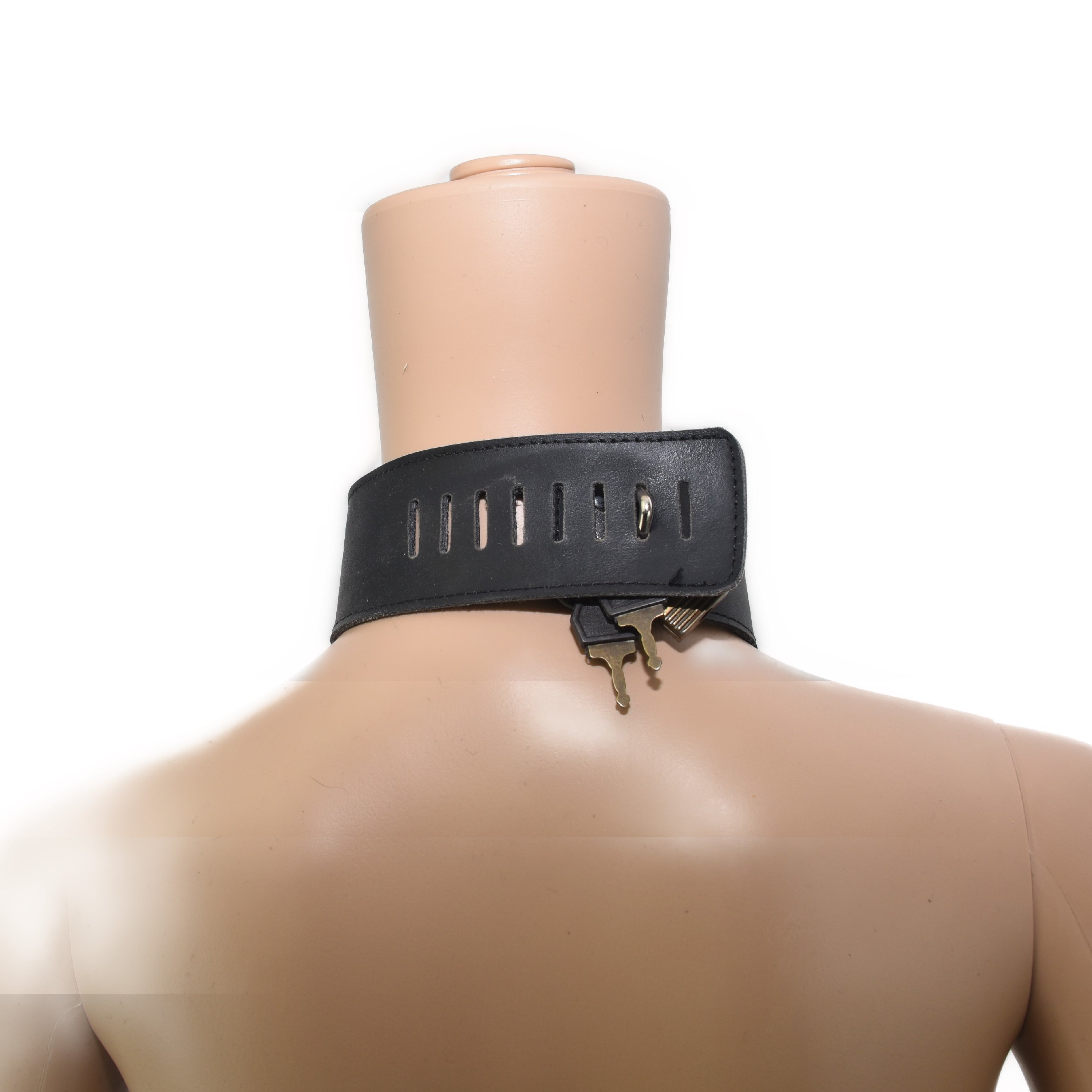 Bondage Hals und Armfessel mit Schloss