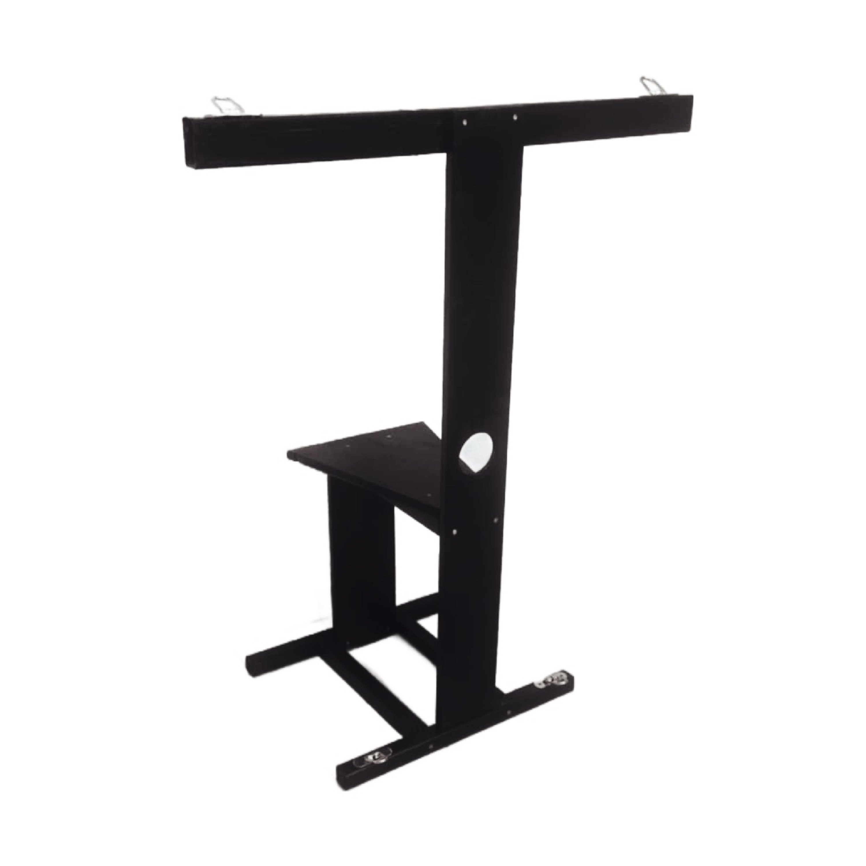 CBT - Stuhl Mittelalter schwarzlackiert
