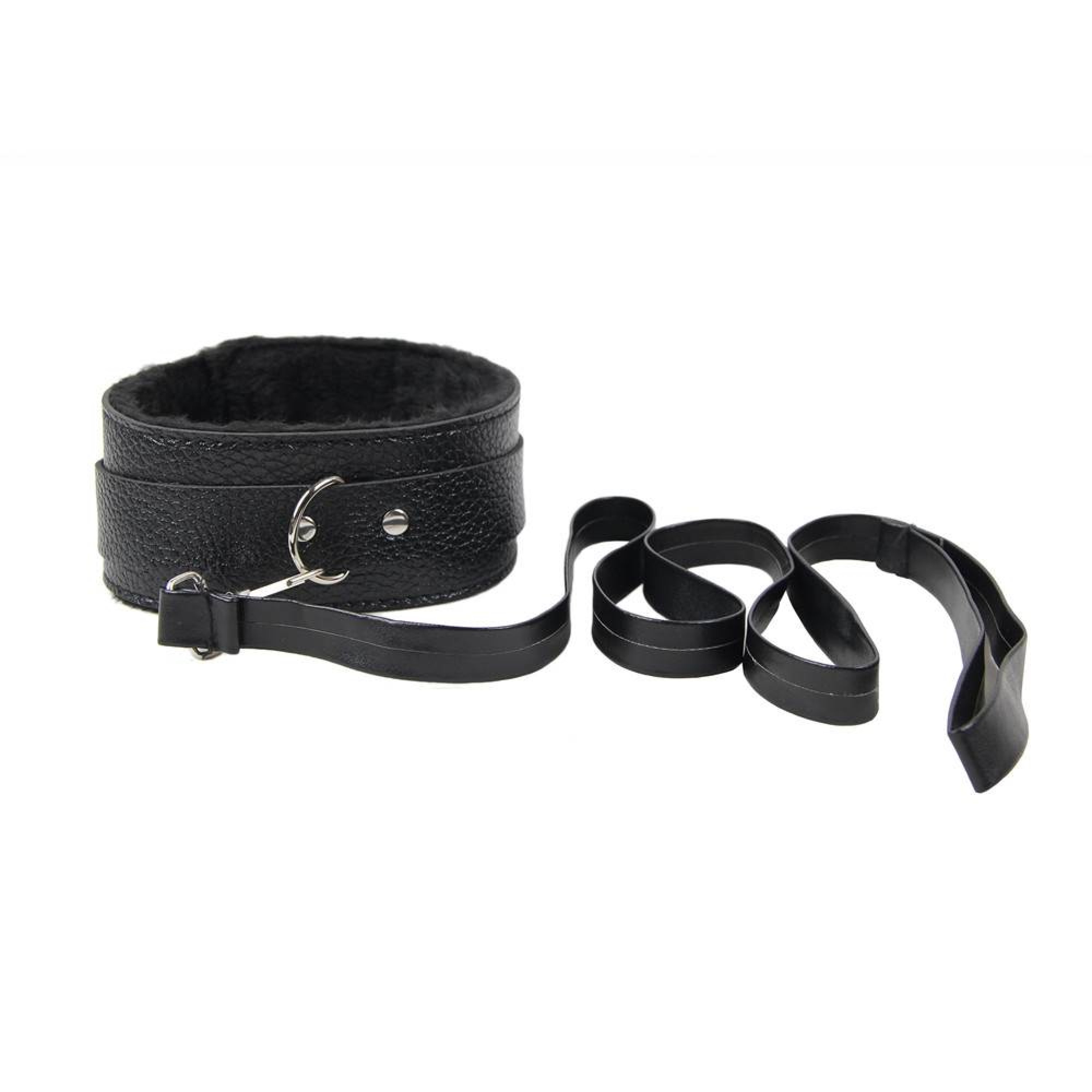 Black Leather Bondage Adult SM Set 7-Teilig