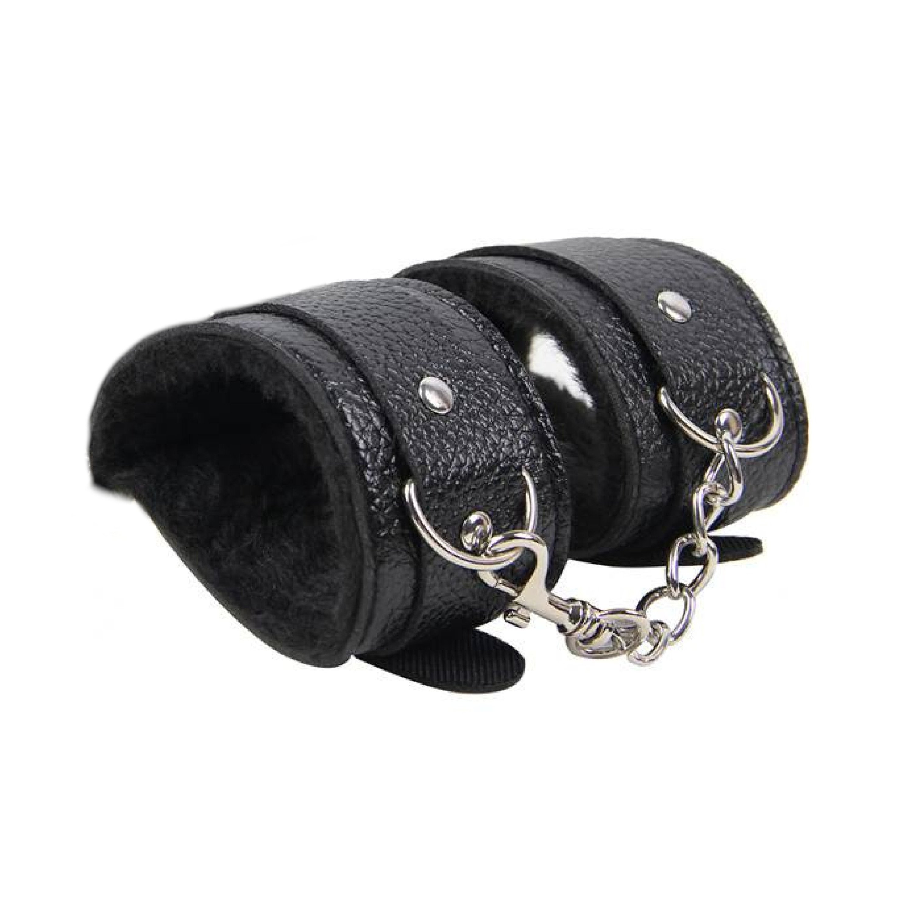Black Leather Bondage Adult SM Set