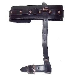 Bondage Fußfessel Leder Fuss - Fessel mit Zehen